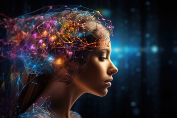 Cyborg brain chip nerve cells Neurobiology, neurochemistry, neurophysiology, Neurons neurotransmission and neuroplasticity. Neural processes, Neuromodulation, drives cognitive functions in mind axon