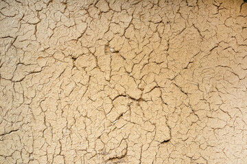 古典的な土の壁　traditional earthen walls of old houses