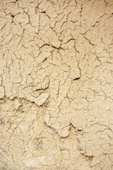古典的な土の壁　traditional earthen walls of old houses