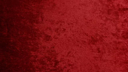 Fotobehang red silk velvet satin fabric. gradient cotton red color. red luxury elegant beauty premium abstract background. shiny, shimmer. drapery fabric, cloth texture. christmas celebration background. © WONGSAKORN
