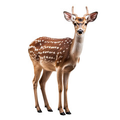 Fallow deer isolated Transparent background