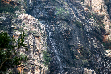 Waterfall in the mountains - India