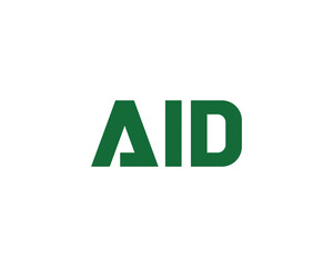 Fototapeta premium AID Logo design vector template