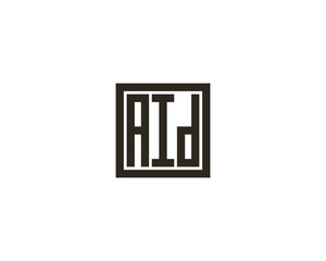 AID Logo design vector template