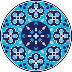 Indian Traditional and Cultural Rangoli, Alpona, Kolam, or Paisley vector line art. Bengal Art India. for textile printing, logo, wallpaper	
