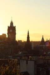 Tramonto Edimburgo