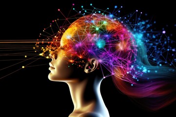 Neuroimaging Science Medtech Scientific Axon illustration: Electroencephalogram (EEG) brain waves, Magnetic Resonance Imaging (MRI) and Positron Emission Tomography (PET) for metabolic insights