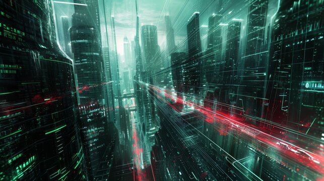 Tech Utopia: A Futuristic Technological Eden