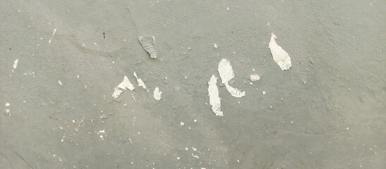 The texture of the gray paint cement wall