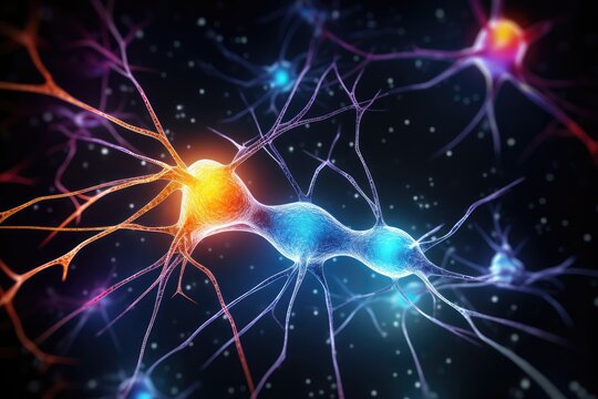 Brain, gentle light, positive energy, calming serenity, mental clarity during sleep. Sleep cycle, quality, duration are vital for combating insomnia, various sleep disorders, overall axon well-being