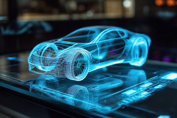 car hologram