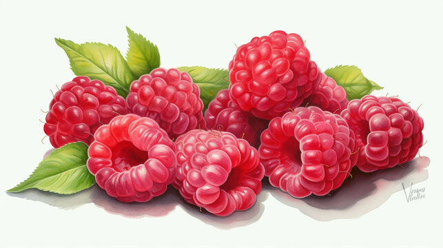 raspberry high definition photographic creative image