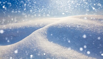 Fototapeta na wymiar snowy winter abstract background