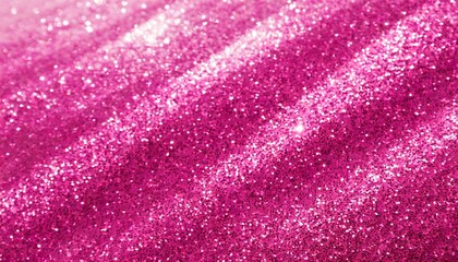 hot pink abstract background pink glitter closeup photo pink shimmer wrapping paper - obrazy, fototapety, plakaty