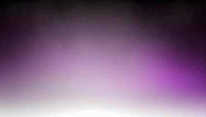 A simple noisy, grainy, Purple, Black, White gradient color background, banner design, header background. generative AI