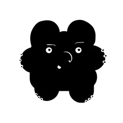 Winnipooh in space, cartoon, sweets, candy