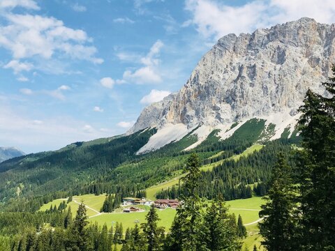 landscape in the mountains