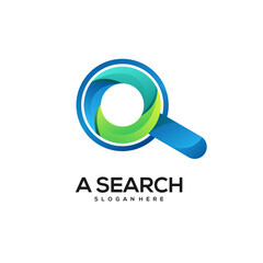 search a logo colorful gradient