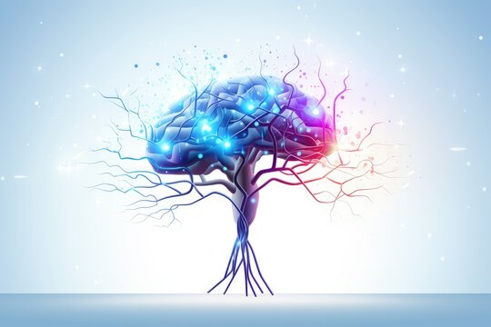 Synaptic connections, neural circuits: information processing interconnected neurons communication pathways. Dynamic network architecture, plasticity, functional connectivity mesmerizing brain realm