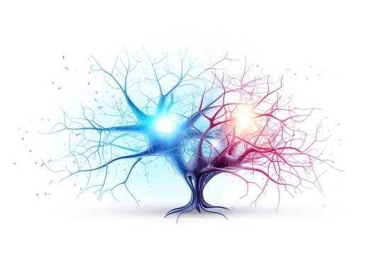 Synaptic connections, neural circuits: information processing interconnected neurons communication pathways. Dynamic network architecture, plasticity, functional connectivity mesmerizing brain realm