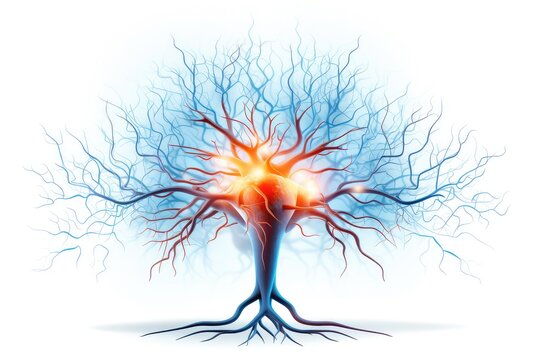Synaptic connections, neural circuits: information processing interconnected neurons communication pathways. Dynamic network architecture, plasticity, functional connectivity mesmerizing brain realm