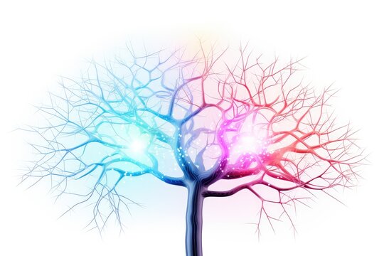 Synaptic connections, neural circuits: information processing interconnected neurons communication pathways. Dynamic network architecture, plasticity, functional connectivity mesmerizing brain realm