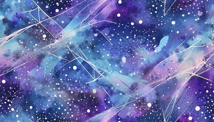  an abstract galaxy pattern in shades of blue and purple