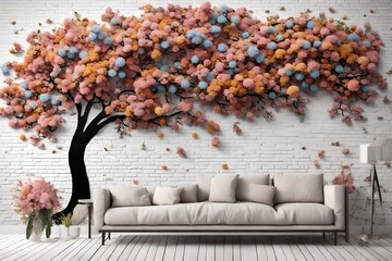 Obraz premium sofa in the room