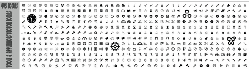 Tools Icon Set , vector icons sheet