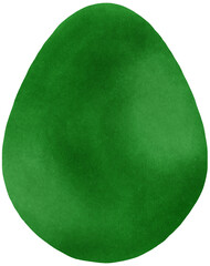 green easter egg