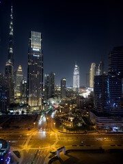 Fototapeta na wymiar Dubai bei Nacht