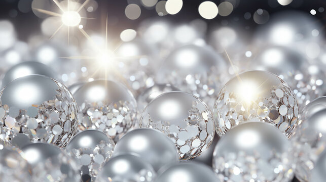 silver christmas background high definition photographic creative image