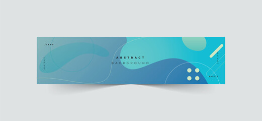 LinkedIn banner template, elegant linkedin abstract background