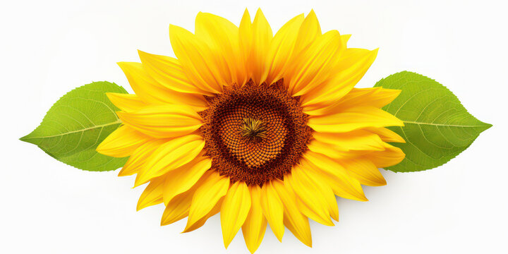 Bright Blossom: A Vibrant Macro Close-up of a Yellow Sunflower in Nature's Beauty