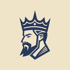 Crown logo design vector illustration