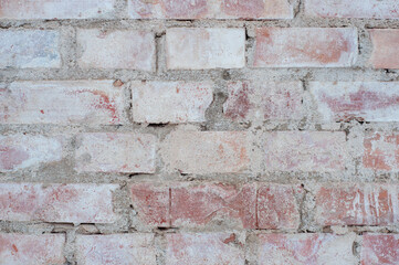 old red brick wall background texture
