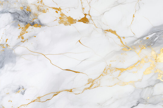 Marmor Struktur Hintergrund in wei&szlig; und gold