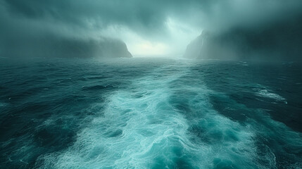 Fototapeta premium beautiful breathtaking landscape photography with serene nature view for 16:9 widescreen wallpapers