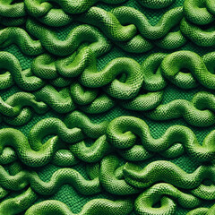 Seamless snake pattern - Seamless tile
