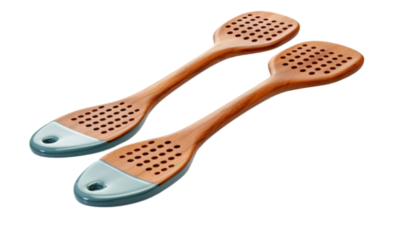 Strength and Technique with a Well Paired Swim Hand Paddles Set on a White or Clear Surface PNG Transparent Background.
