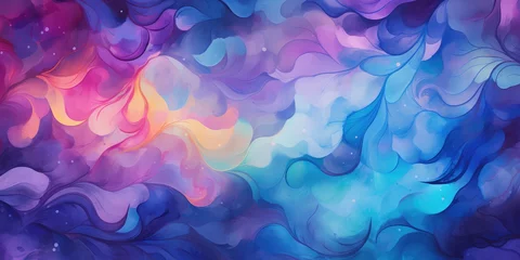 Foto op Canvas Abstract watercolor background. Colorful gradient. Abstract background March 3: I Want You to Be Happy Day © annne