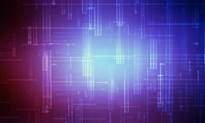 Fototapeta premium Digitaler Zauber: Hintergründe aus der Welt der Algorithmen