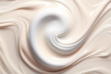 cosmetic smears cream texture