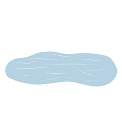 Ice Rink Outdoor in Winter 