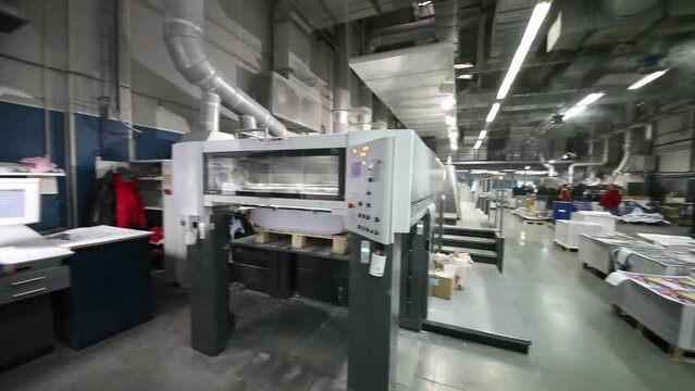 Working people and machines in Typographic complex 