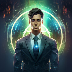 AI Whisperer logo face
