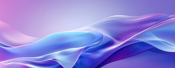  3D Purple and Blue Colors Abstract Background