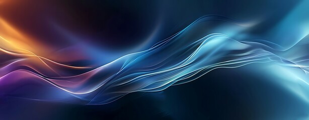 Obraz premium Energy Flow Background 
