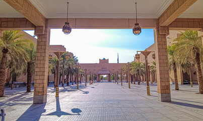 Al Safat square in Riyadh, Saudi Arabia