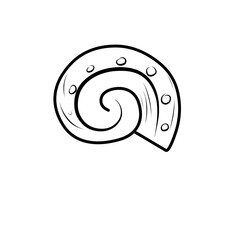 Hand Drawn Sea Shell 
